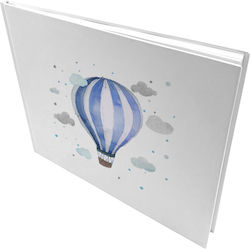 Bonjour Bebe Guest Book Air Balloon