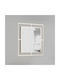 Megapap Callista Oglindă de Perete cu Auriu Ramă din Lemn 58.6x58.6cm 1buc