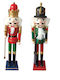 AGC Nutcracker de Crăciun Lemn Înălțime 43cm. (desene și modele diverse)
