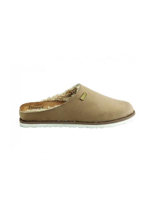 Level Anatomic Women's Slipper In Beige Colour