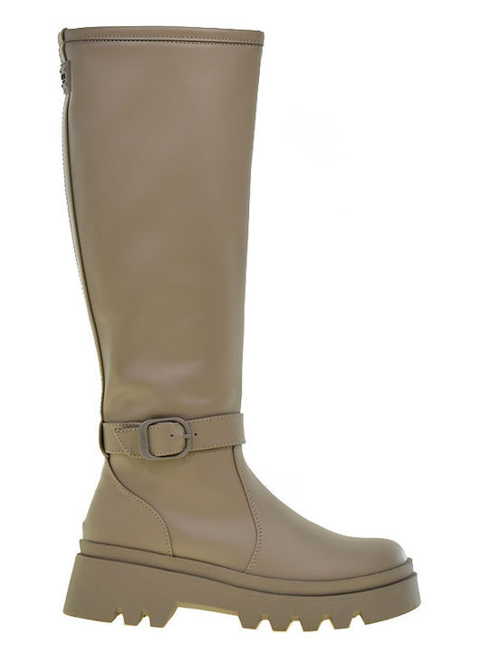 Women's MEXX boots MXTY012001W KANDE TAUPE cigar