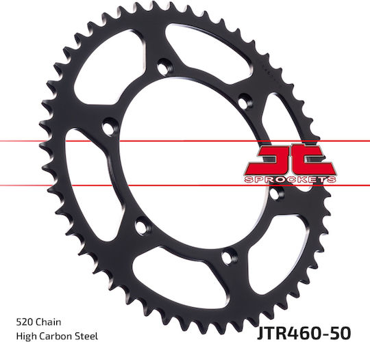 JT Sprockets Γρανάζι Πίσω 50 Δοντιών για Kawasaki KLX 250