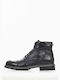 Damiani Men's Leather Boots Black