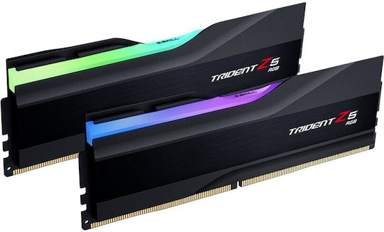G.Skill Trident Z5 RGB 64GB DDR5 RAM cu 2 module (2x32GB) și