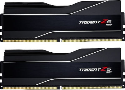 G.Skill Trident Z5 Neo 64GB DDR5 RAM with 2 Modules (2x32GB) and 6000 Speed for Desktop