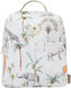 Bimbidreams Diaper Bag Africa White 29x11x42cm.