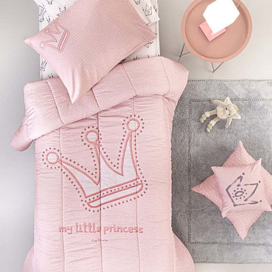Guy Laroche Majesty Kinderbettbezug Einzel Baumwolle Rosa 165x225cm