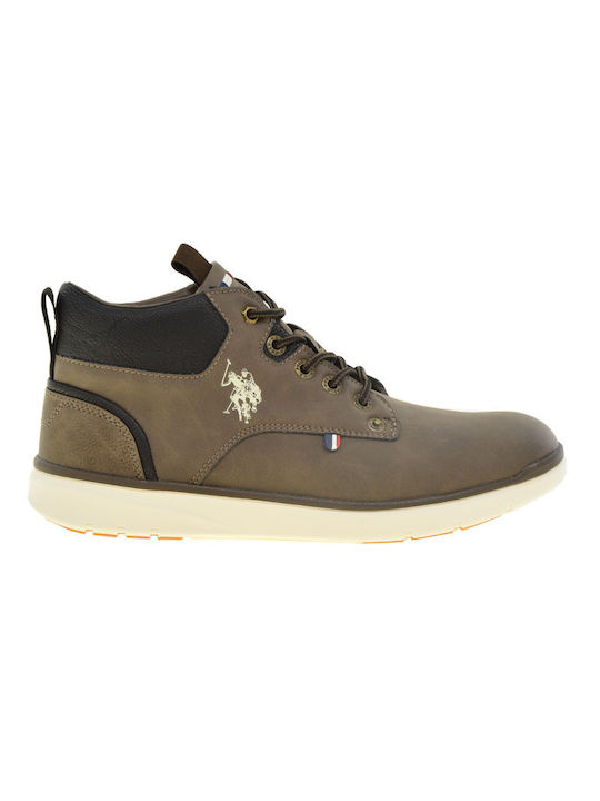 U.S. Polo Assn. Men's Boots Brown