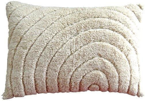 Art et Lumiere Decorative Pillow Case from 100% Cotton White 40x60cm