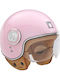 Idol Pastel Pink Motorradhelm Jet ECE 22.06