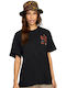 Damen T-Shirt Schwarz