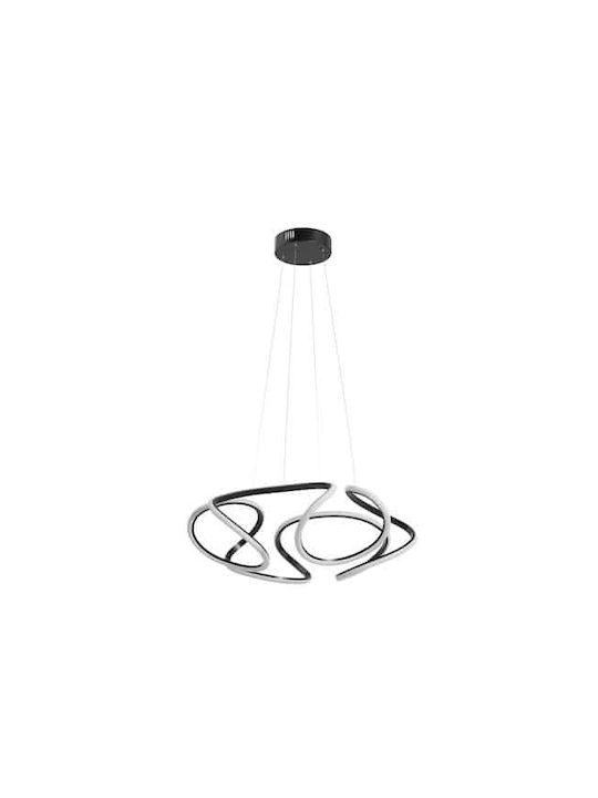 Pendant Lamp with Built-in LED Black