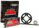 JT Sprockets Chain & Sprocket Kit (14-36-428HPOGB) for Daytona Velos