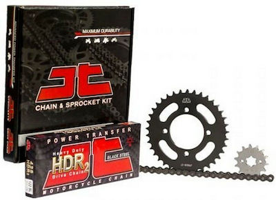 JT Sprockets Kette & Ritzel-Kit (14-36-428HPOGB) für Daytona Fahrräder