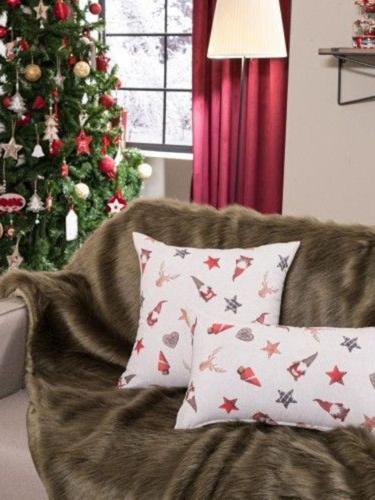 Teoran Christmas Decorative Pillow Hilden Rectangular Multicolour 30x50cm