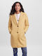 Vero Moda Women's Midi Coat with Buttons Chai Tea