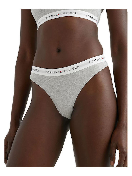 Tommy Hilfiger Damen Zeichenfolge Gray