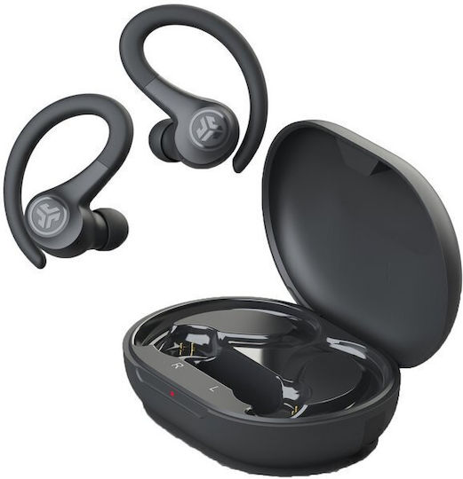 Jlab Go Air Sport In-ear Bluetooth Handsfree Căști cu Rezistență la Transpirație și Carcasă de Încărcare Negru