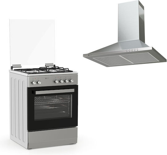 Thermogatz Set von Haushaltsgeräten TGS 3521 IX Turbo + TGS 970 IX