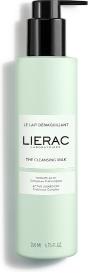 Lierac Le Lait Demaquillant Γαλάκτωμα Αφαίρεσης Μακιγιάζ Προσώπου 200ml