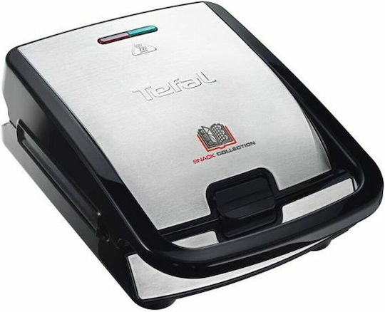 Tefal SW853D12 S7153817 Mașină de făcut clătite cu 2 locuri în formă dreptunghiulară 700W