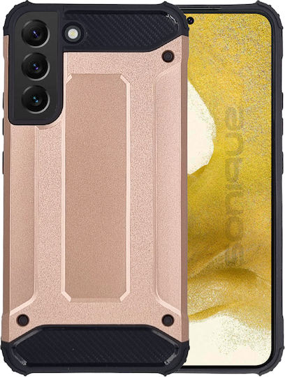 Sonique Heavy Armor Back Cover Plastic / Silicone 2mm Rose Gold (Galaxy S22)