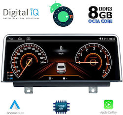 Digital IQ Car-Audiosystem für BMW Serie 1,S.1 / Serie 1 (F20) 2011-2018 (Bluetooth/USB/AUX/WiFi/GPS/Apple-Carplay) mit Touchscreen 8.8"