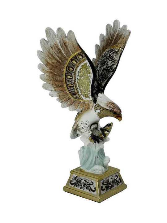 Royal Art Collection Διακοσμητικό Πουλί από Πλαστικό Αετός 19x19x34cm