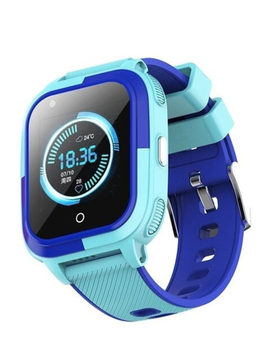 Wonlex Παιδικό Smartwatch CT11 4G με GPS & Κάμερα Γαλάζιο