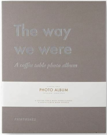 Printworks Album "The Way We Were" Suitable for Photos 10x15cm Brown 27.5x21cm