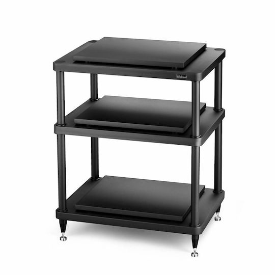 Solidsteel S5-3 Стелаж 3 нива Черен 58.4x75.5x43см