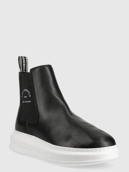 Maison Gore Mid Schwarz Herrenstiefel