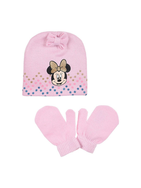 Set de pălării - "Baby Minnie" roz (Roz )