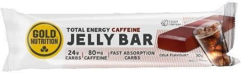 Gold Nutrition Gold Jelly Bar 80mg Special Food Supplement 30gr Caffeine Cola