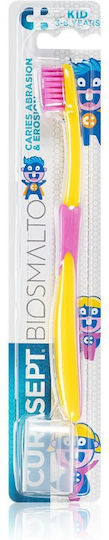 Curasept Biosmalto Kinderzahnbürste Für 3+ Jahre Gelb
