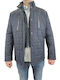 Winter Jacke Puffer Blau