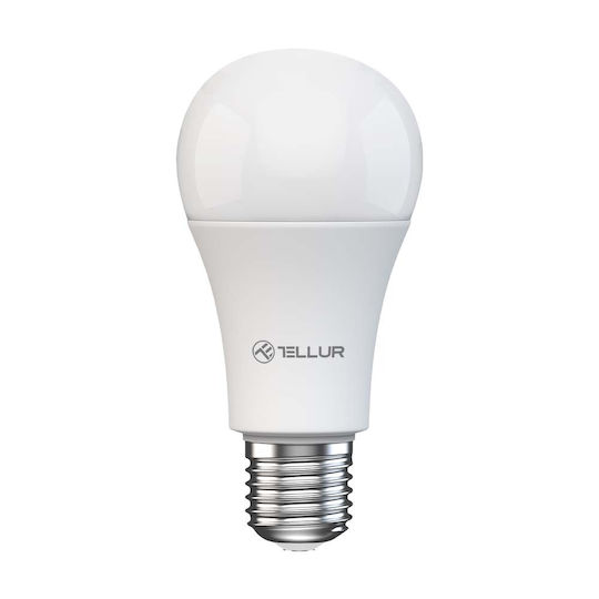 Tellur Smart Λάμπα LED 9W για Ντουί E27 Ρυθμιζόμενο Λευκό 820lm Dimmable