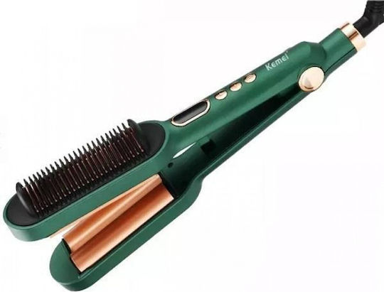 Kemei KM-2237 Hair Straightener with Ceramic Plates Ionic 30W
