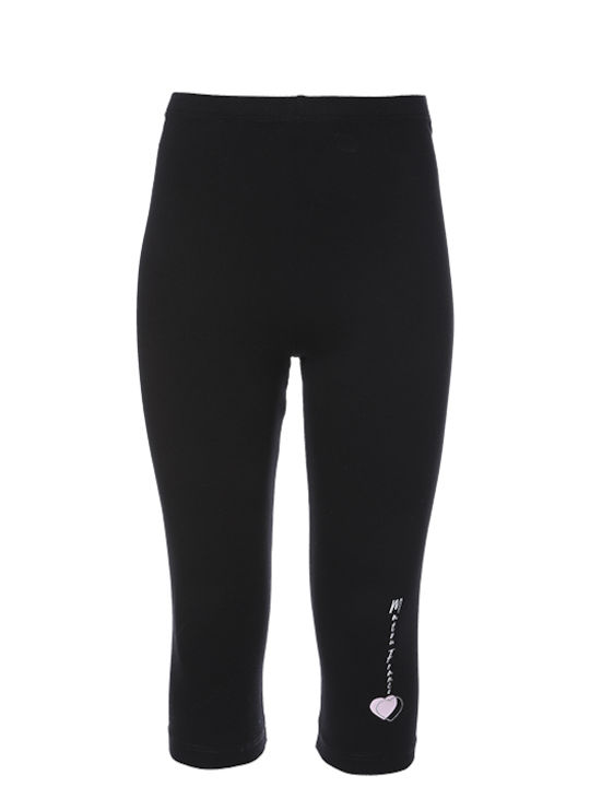 Matoufrance Leggings pentru Copii Capri Negru