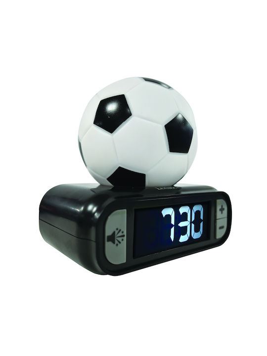 Lexibook Football 3D Επιτραπέζιο Ψηφιακό Ρολόι με Ξυπνητήρι 23CF5J
