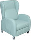 Mobiak Medical Chair Harmony in Light Blue Color Reclining Visitor Chair 0805622