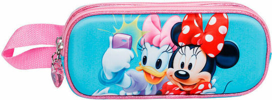 Karactermania Pencil Case with 2 Compartments Multicolored