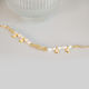 Celfie & CO Metal Christening Charm Bracelet Gold 1pcs