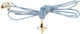 Bellissimo Christening Charm Necklace Light Blu...