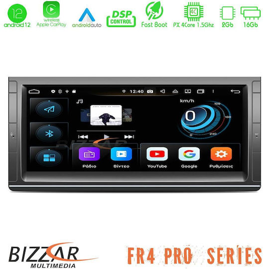 Bizzar Auto-Audiosystem für BMW X5 (E53) / X5 Land Rover Range Rover E53 2000-2006 (Bluetooth/USB/WiFi/GPS/Apple-Carplay/Android-Auto/Notenblätter) mit Touchscreen 10.25"