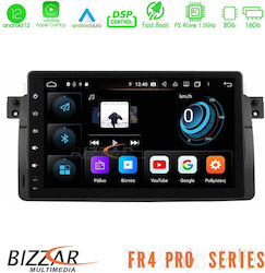 Bizzar Sistem Audio Auto pentru BMW E46 / Serie 3 (E46) / Magazin online E46 1998-2005 (Bluetooth/USB/WiFi/GPS/Partitură) cu Ecran Tactil 9"