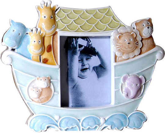 Royal Art Collection Cadru de poze pentru copii Rama foto Plastic Albastru 5x8cm