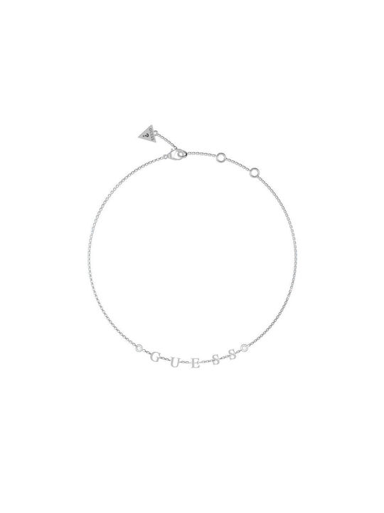 Guess Crystal Harmony Κολιέ από Ατσάλι Guess Crystal Harmony Κολιέ από Ατσάλι
