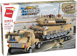 Qman Thunder Tank Transporter for 6+ Years 829 Pieces