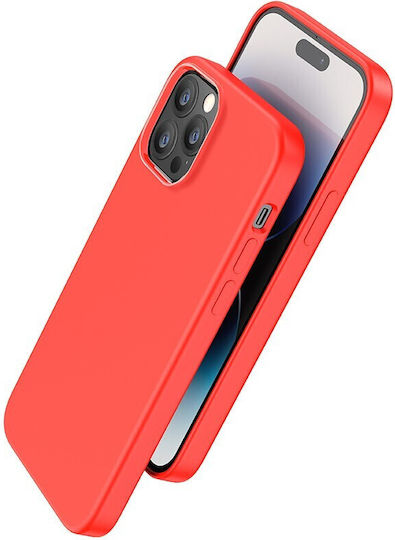 Hoco Pure Series Protective Umschlag Rückseite Kunststoff Rot (iPhone 14 Pro Max)
